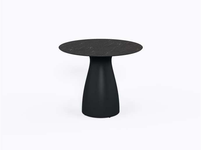 Table Baobab - D35" X 29.5"(h) - Marbre noir