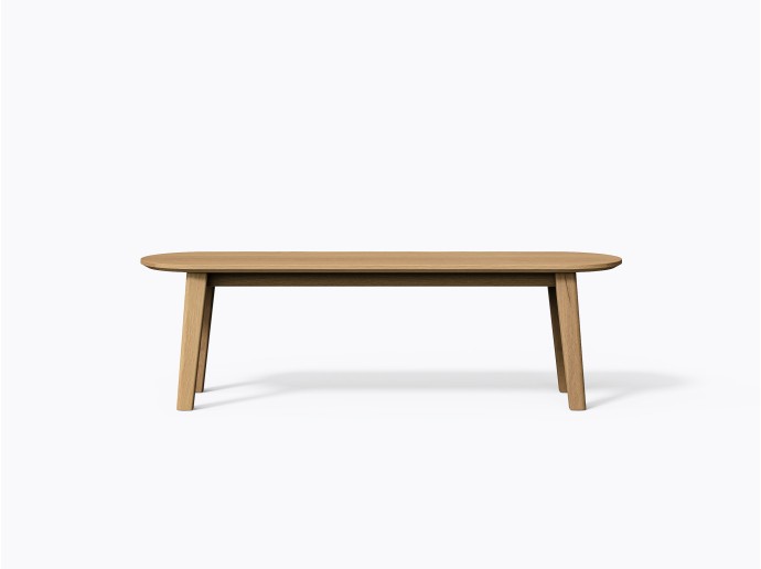 Banc Colbert 60" en Chêne Blanc