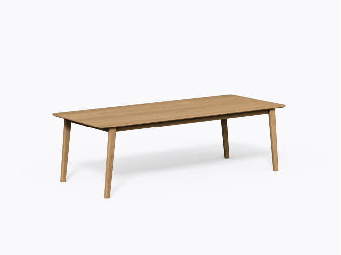 Table à manger Cournot 42" X 96" en Chêne Blanc