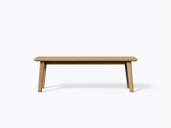 Banc Cournot 56" en Chêne Blanc