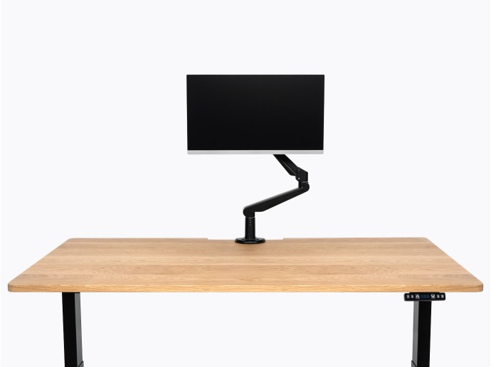 Edge Monitor Arm - Single - Black