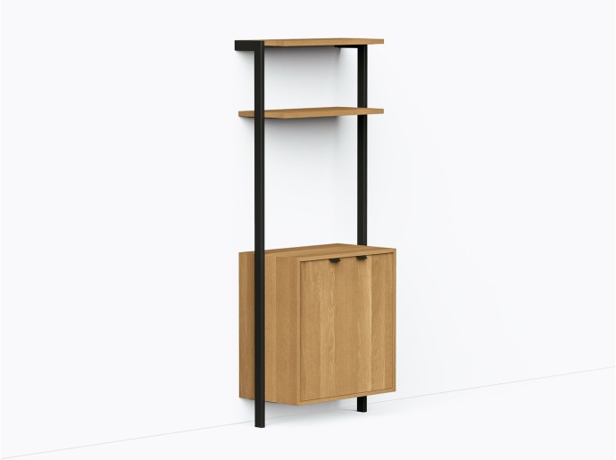 Étagère Franco Bar 30" en Chêne blanc