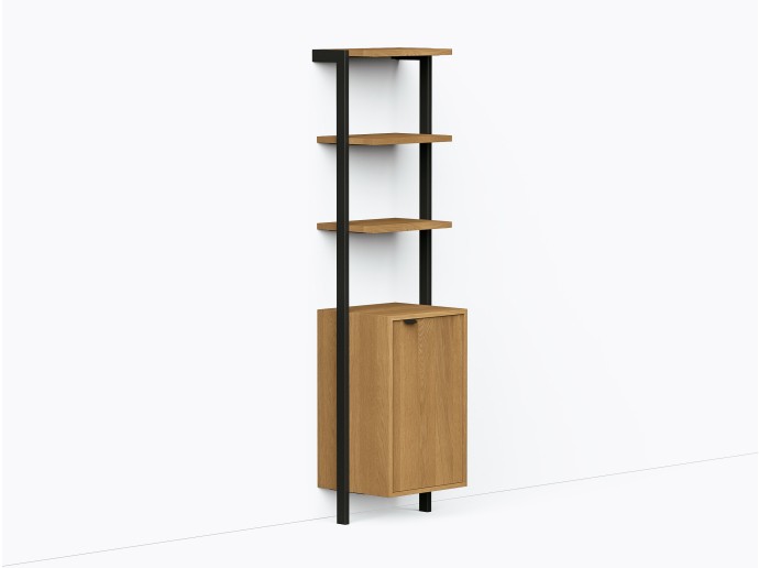 Étagère Franco C 20" en Chêne blanc