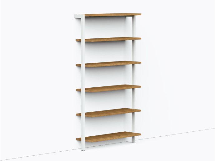 Étagère Franco S 42" en Chêne blanc