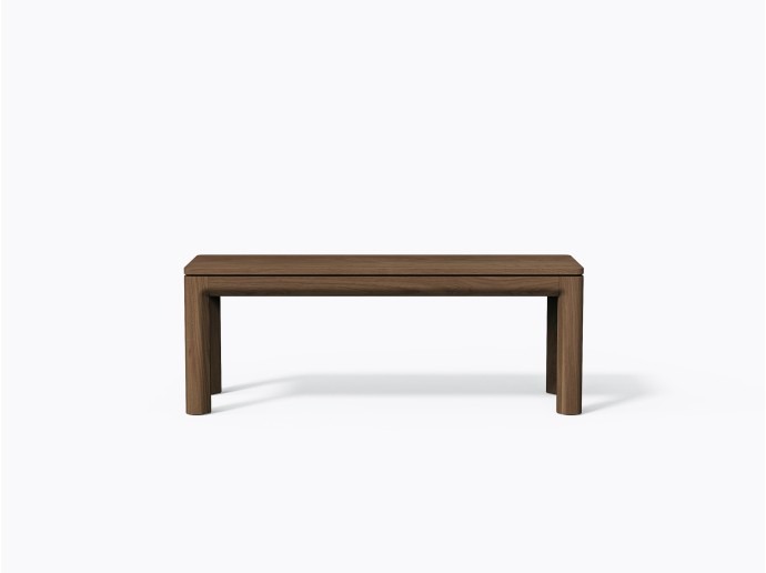 Banc Klein - 48" en Noyer