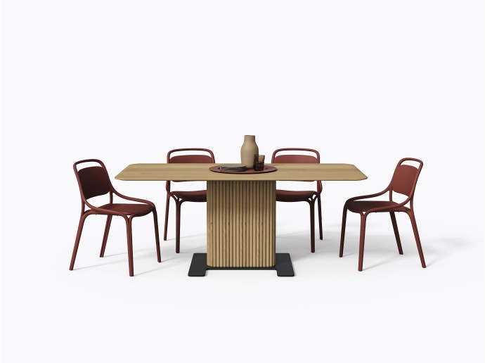 Table à manger Miller 36" X 72" en Chêne Blanc