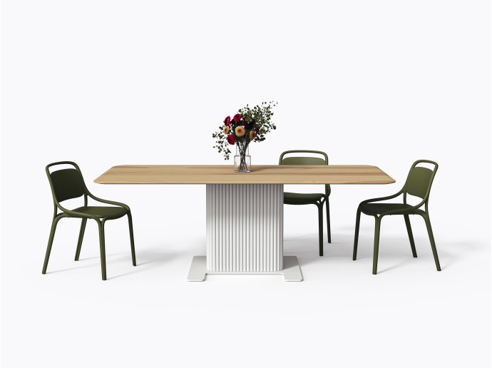 Miller Dining Table 40" X 84" in Yellow Birch