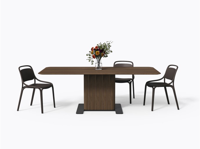 Table à manger Miller 40" X 84" en Noyer