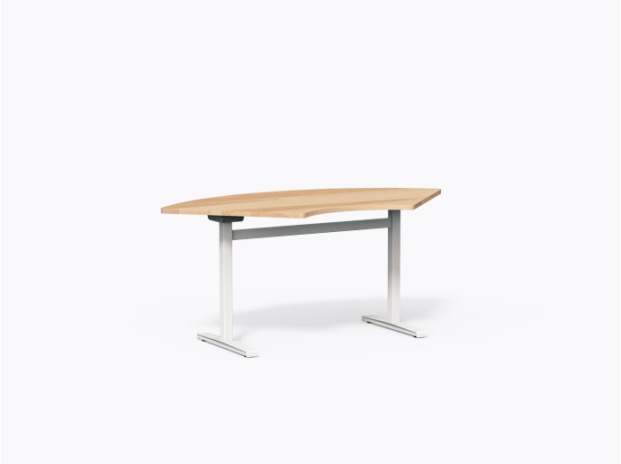 Table flip-top Moss - 30" X 68"(h) - Coin - Merisier