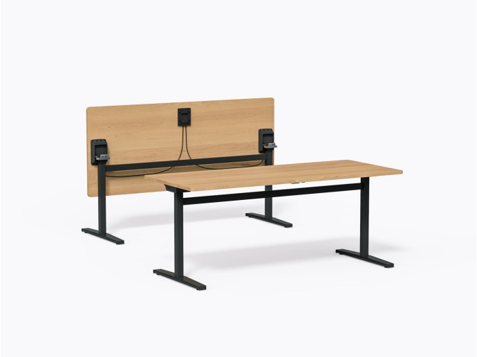 Table flip-top Moss - 30" X 72"(h) - Chêne blanc