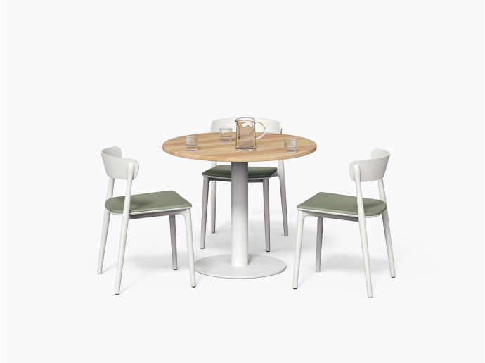 Olson XL Table D36" X 29.5"(h) in Yellow Birch