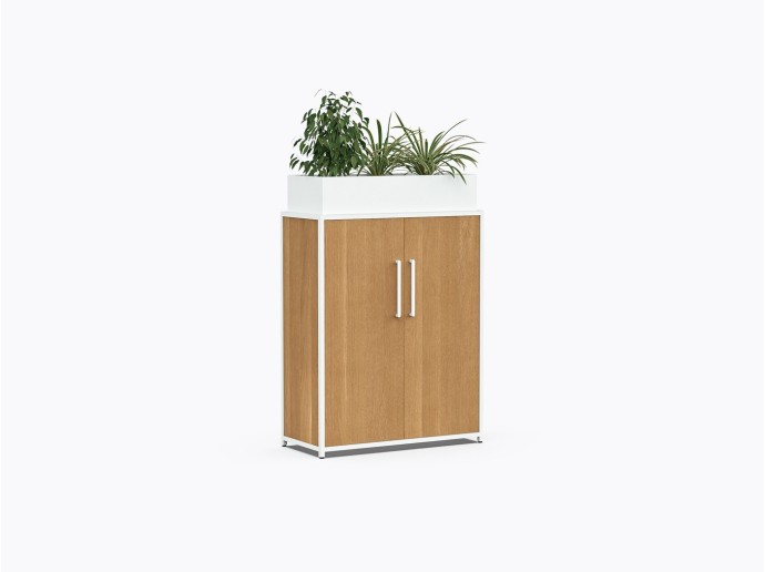 Étagère Pigou A 40" X 50"(h) en Chêne blanc