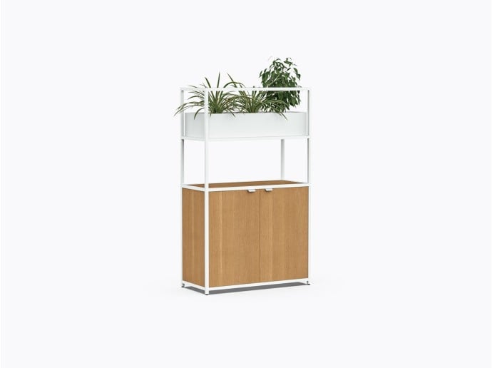 Étagère Pigou C 40" X 66"(h) en Chêne blanc