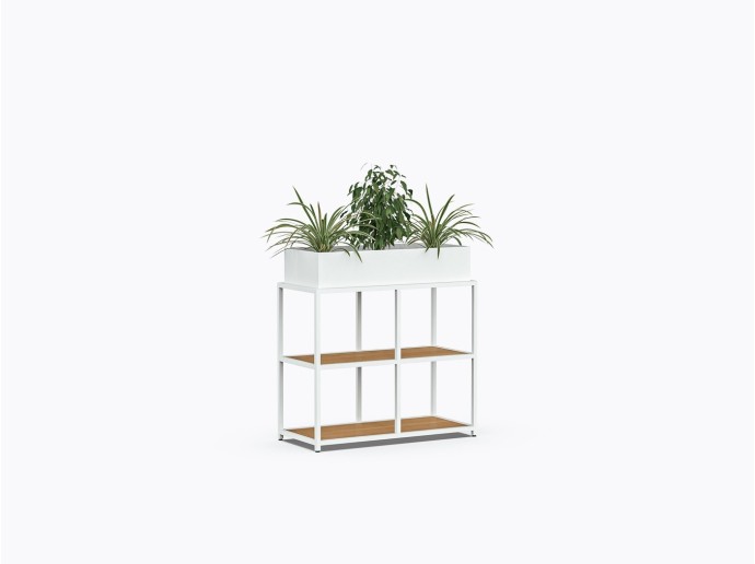 Étagère Pigou D 40" X 34"(h) en Chêne blanc