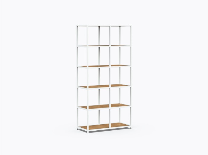 Étagère Pigou D 40" X 82"(h) en Chêne blanc