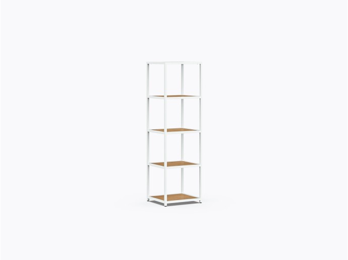 Étagère Pigou S 20" X 66"(h) en Chêne blanc