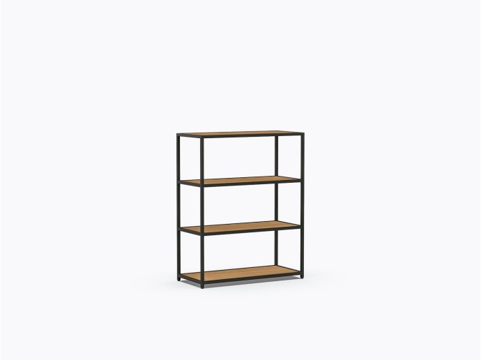 Pigou S Shelf 40" X 50"(h) in White Oak