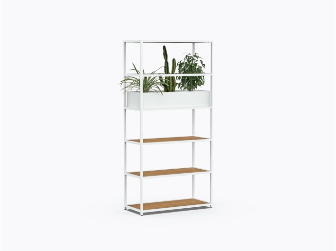 Étagère Pigou S 40" X 82"(h) en Chêne blanc