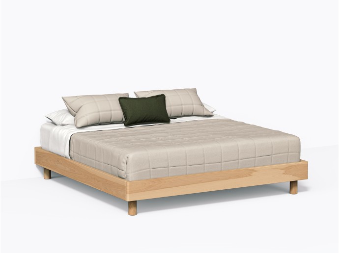 Polar Bed,  King in Yellow Birch