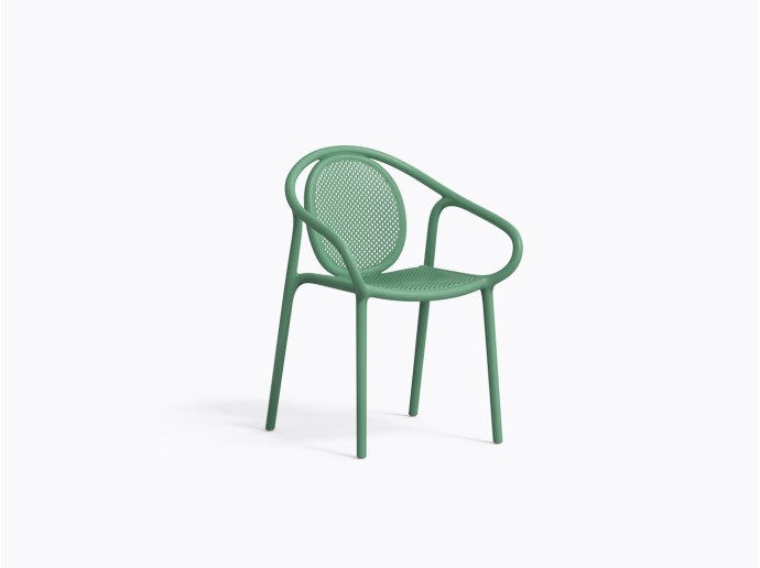 Chaise Remind 3735 en Vert VE