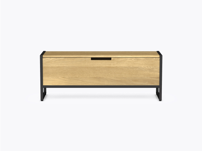 Banc Stone 48" en Chêne Blanc