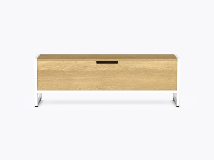 Banc Stone 54" en Chêne Blanc