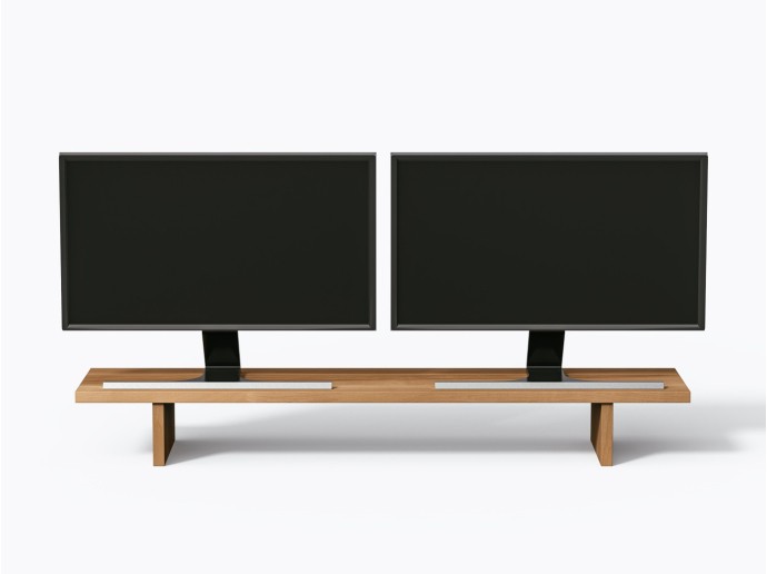 Talu Monitor Stand - 40" - Yellow Birch
