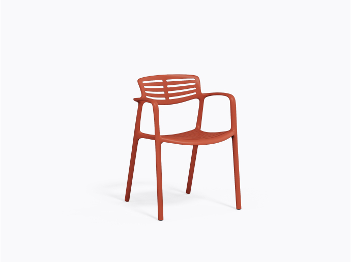 Toledo Chair - Red Greda