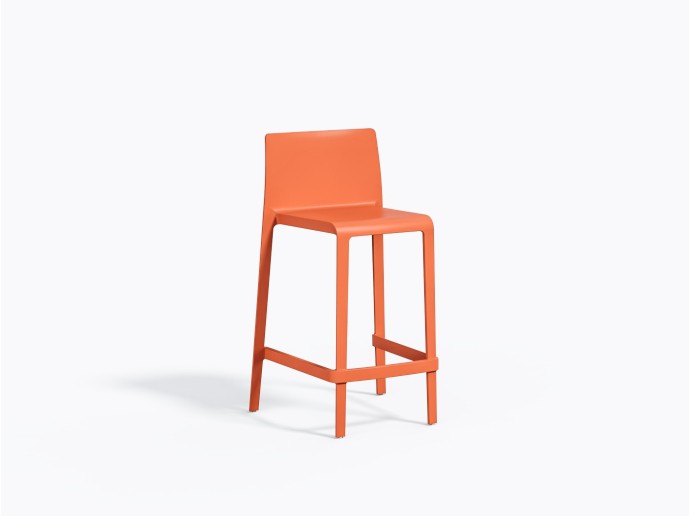 Volt 677 Countertop Stool in Orange AR