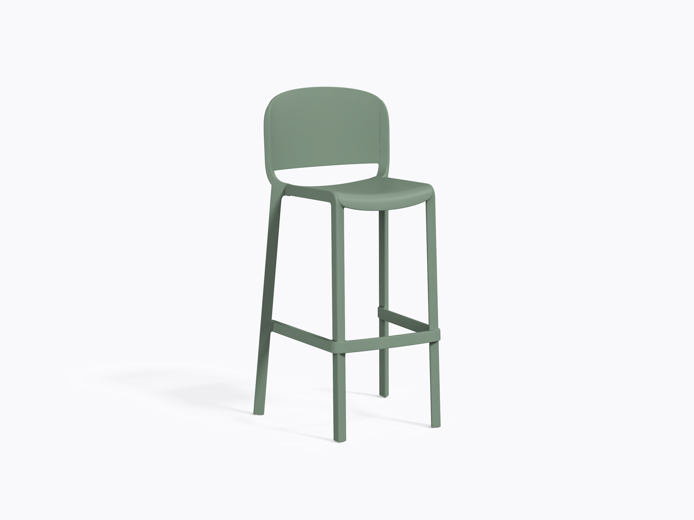 Tabouret bar Dome 263 - Vert VE2