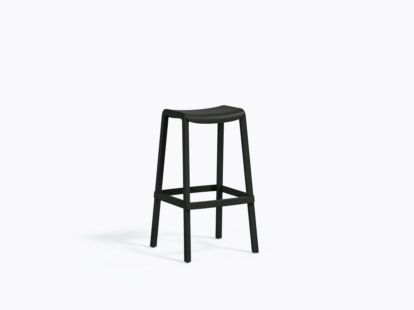 Tabouret bar Dome 268 - Noir NE
