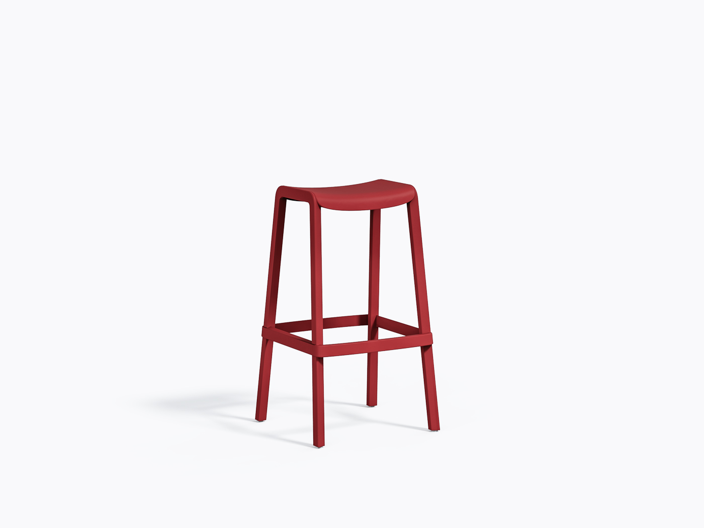 Dome 268 Bar Stool - Red RO