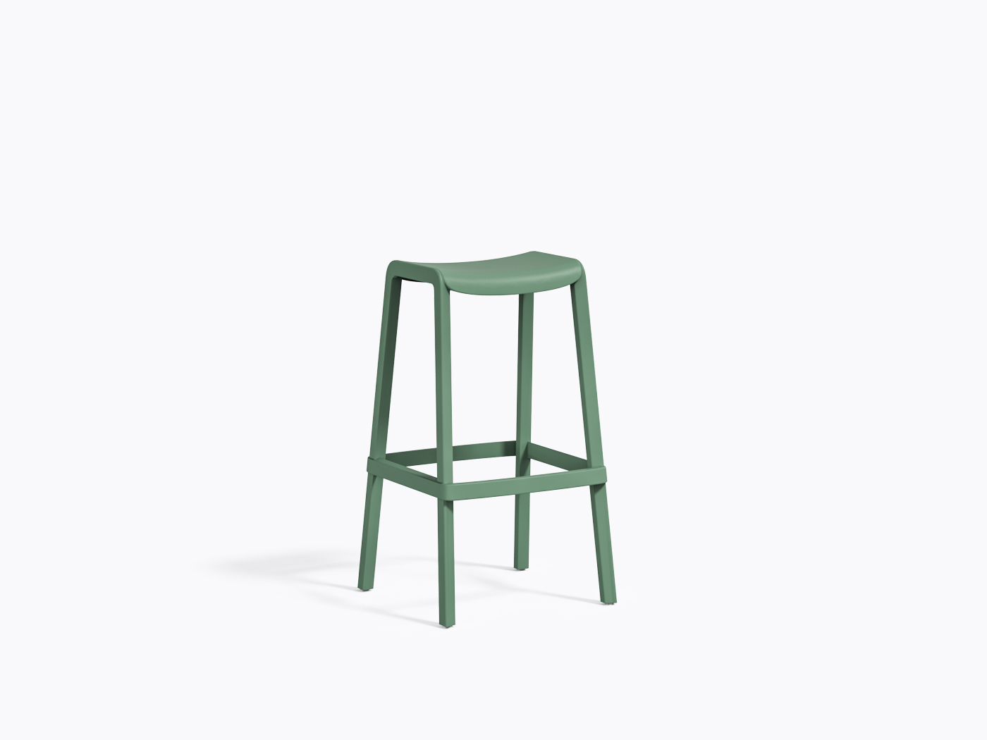 Tabouret bar Dome 268 - Vert VE2