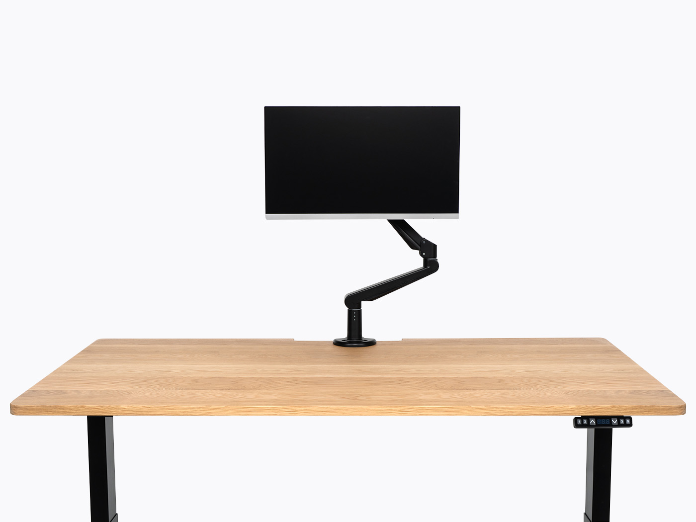 Edge Monitor Arm - Single - Black