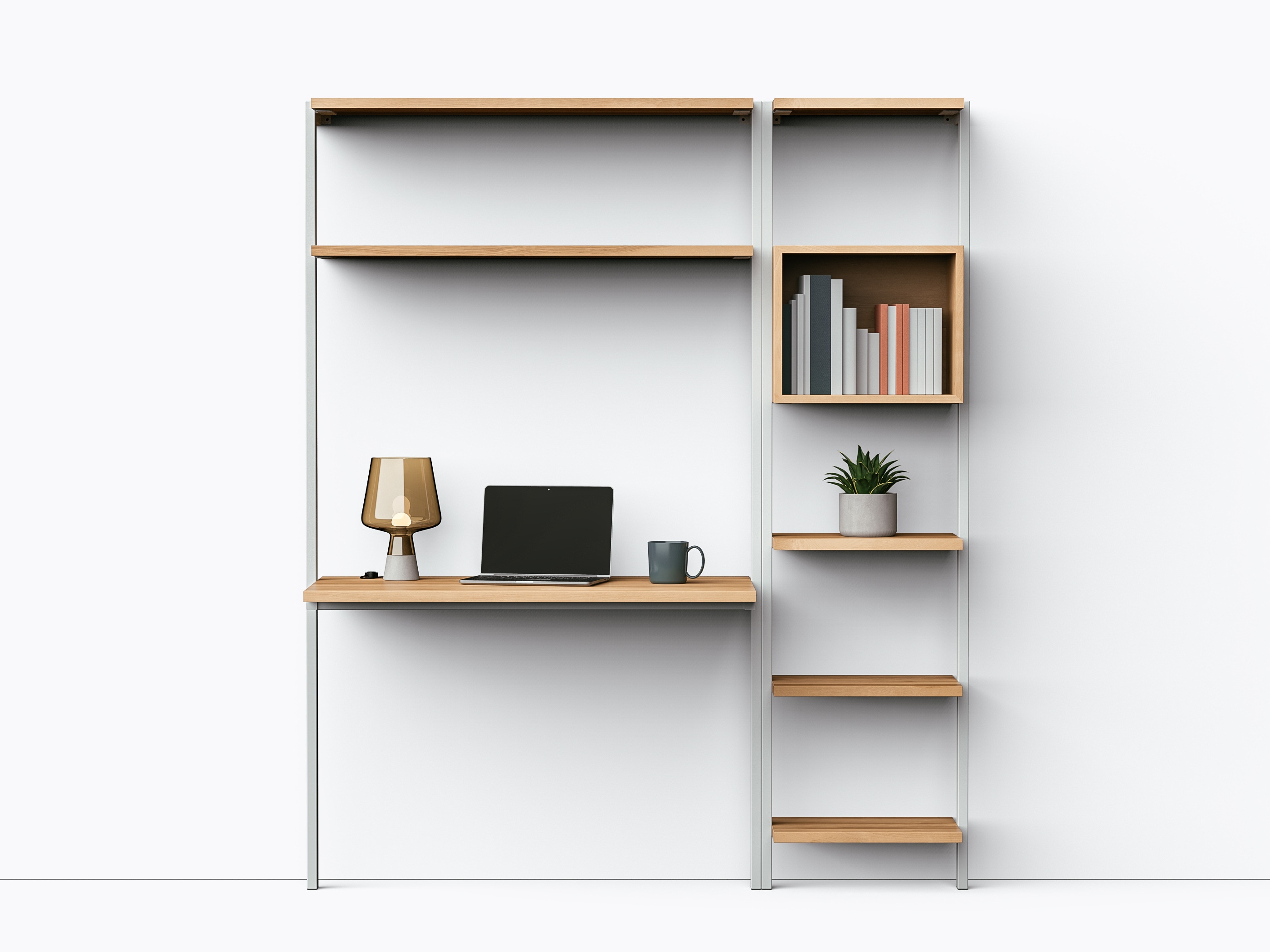 Franco B Shelf - 42" - Yellow Birch