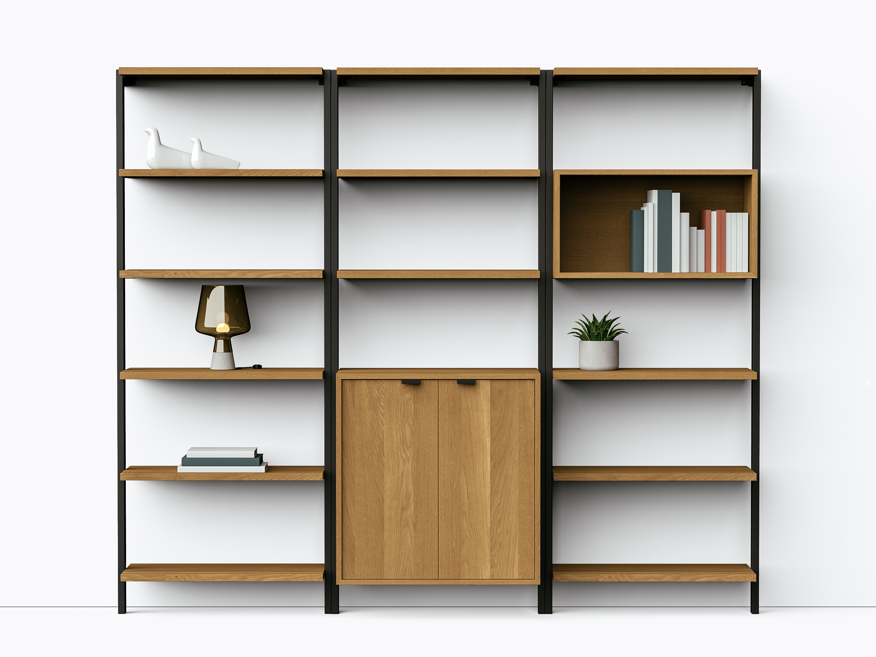 Étagère Franco C - 36" - Chêne blanc