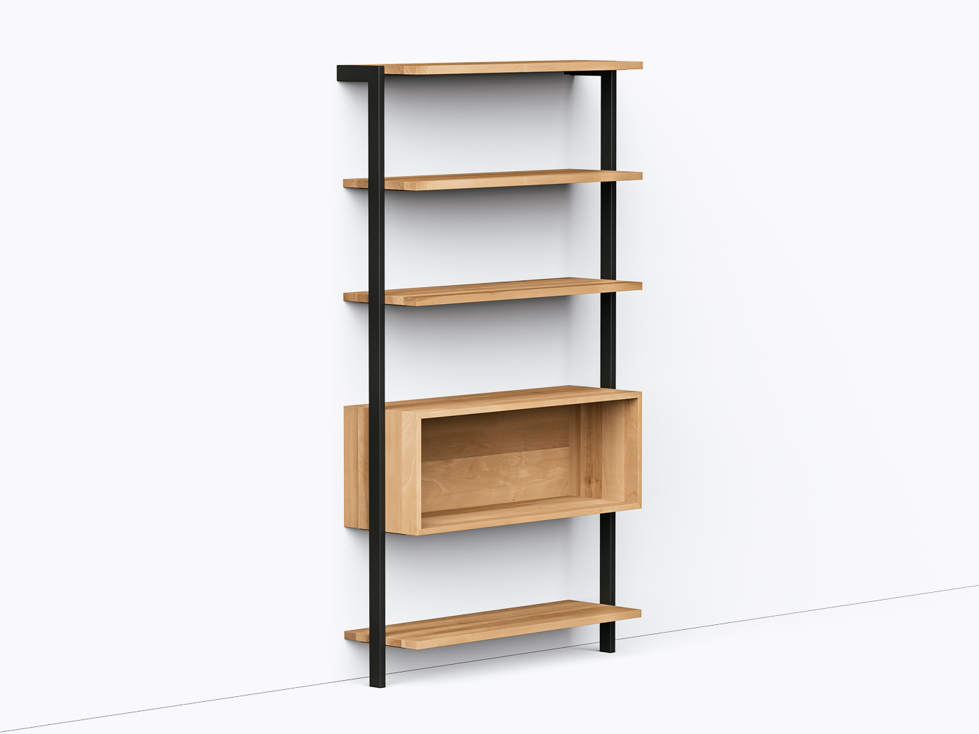 Étagère Franco H - 42" - Merisier