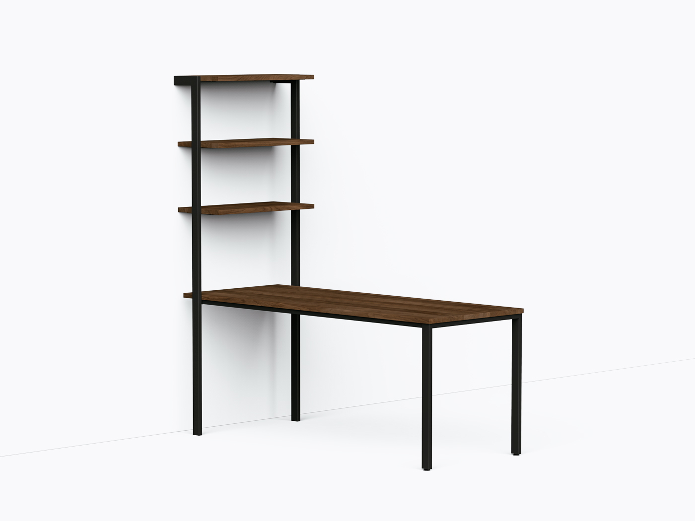 Étagère Franco L - 30" X 72" - Noyer