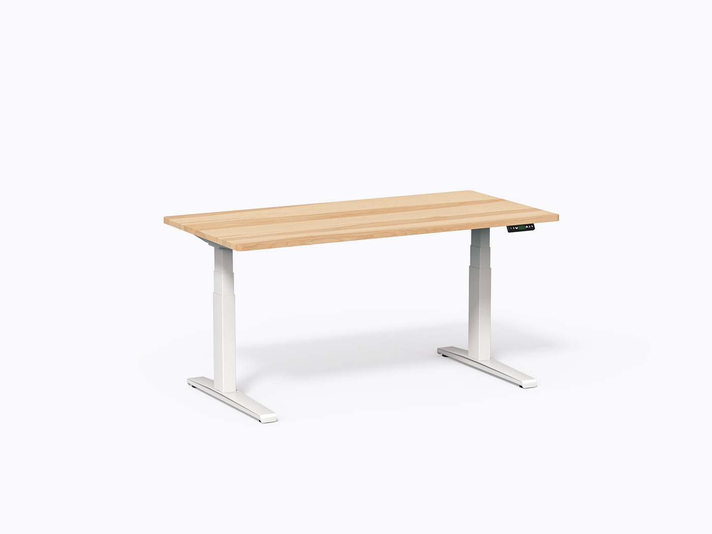 Gale Sit-to-stand Desk - 30" X 60" - Yellow Birch