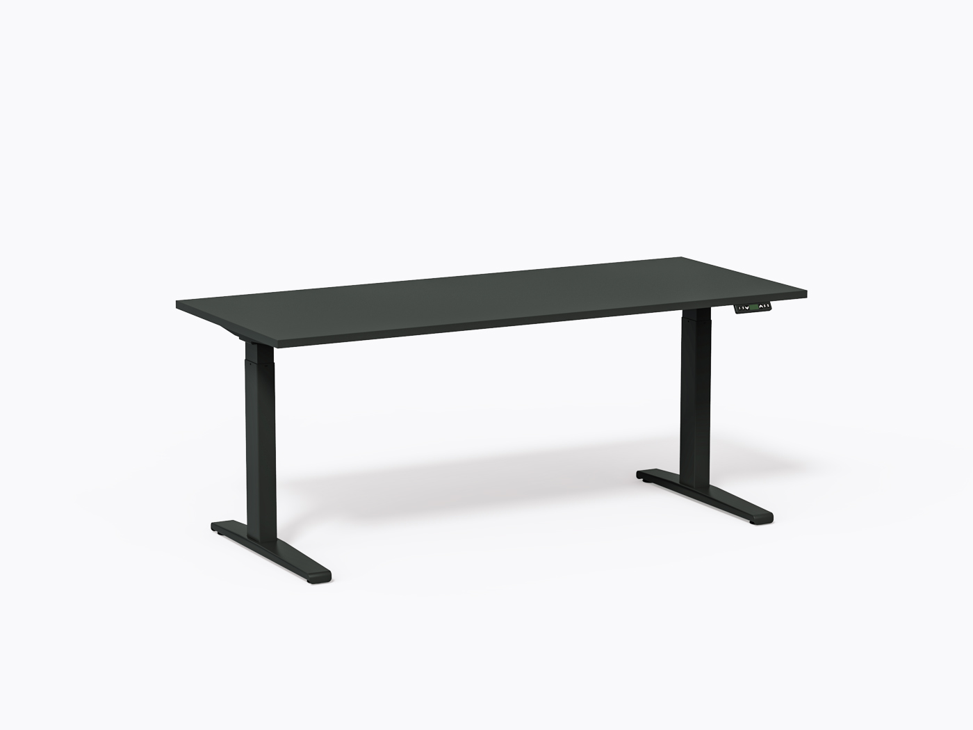 Gale Sit-to-stand Desk - 30" X 72" - Black Laminate