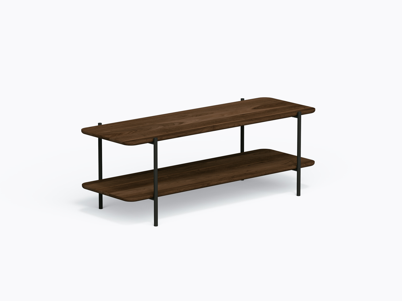 Table basse Hart - 16" X 48" - Noyer