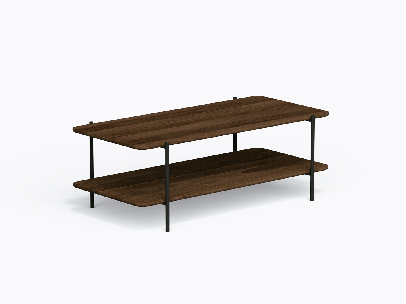 Table basse Hart - 22" X 48" - Noyer