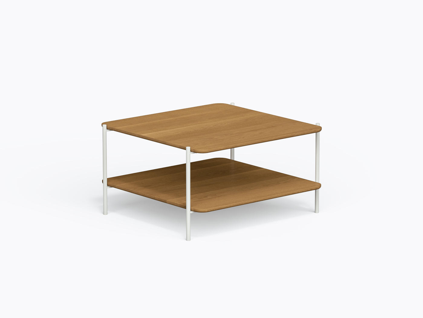 Table basse Hart - 30" X 30" Carré - Chêne Blanc