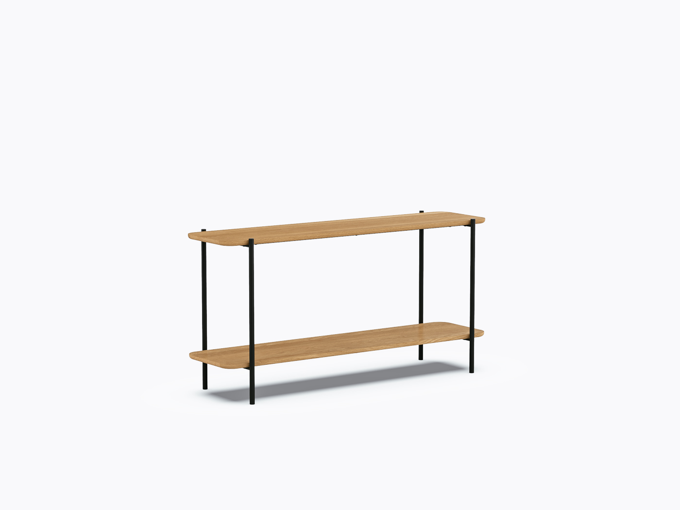 Hart Console - 48" X 24"(h) - White Oak
