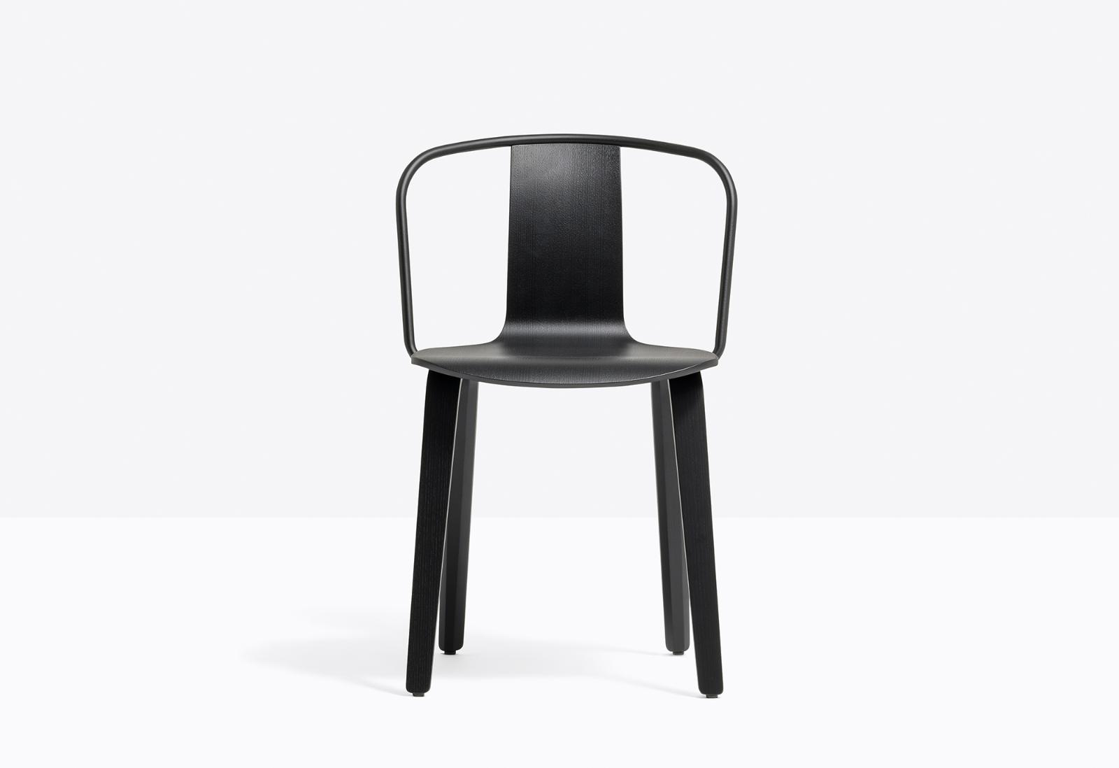 2 Chaises Jamaica 2910 -  Noires