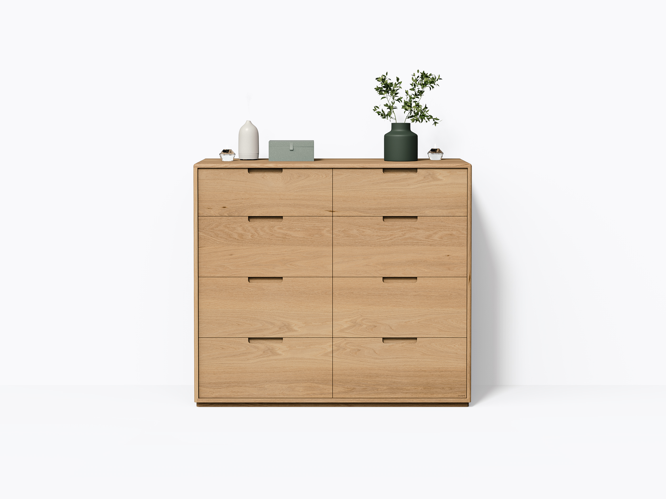 Kane Dresser 48" 8 Drawers - White Oak