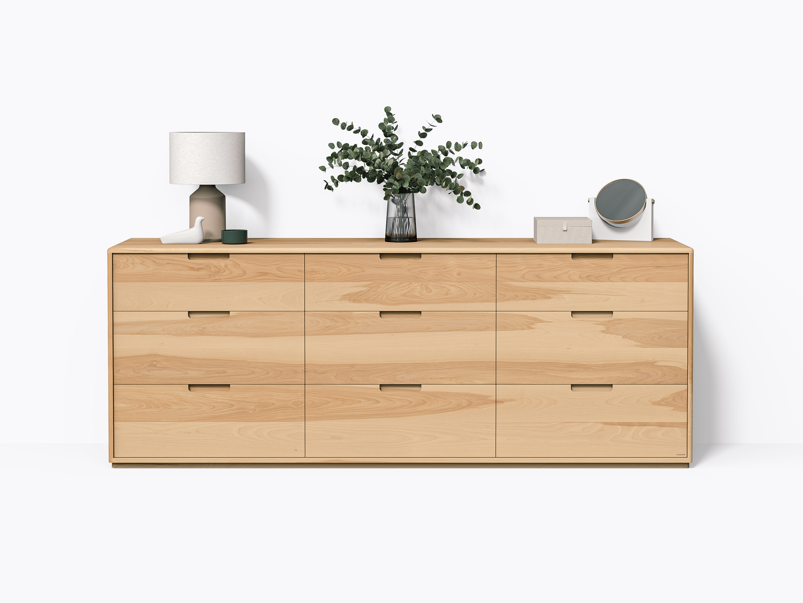 Kane Dresser 84" 9 Drawers - Yellow Birch