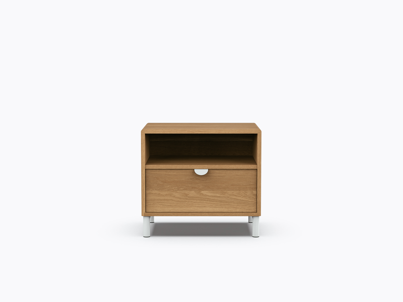 Kane Nightstand - 22" - White Oak