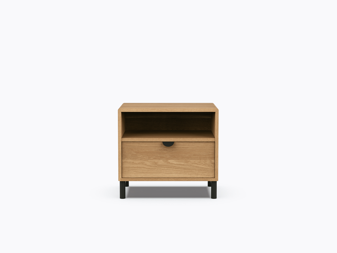 Table de chevet Kane - 22" - Chêne Blanc