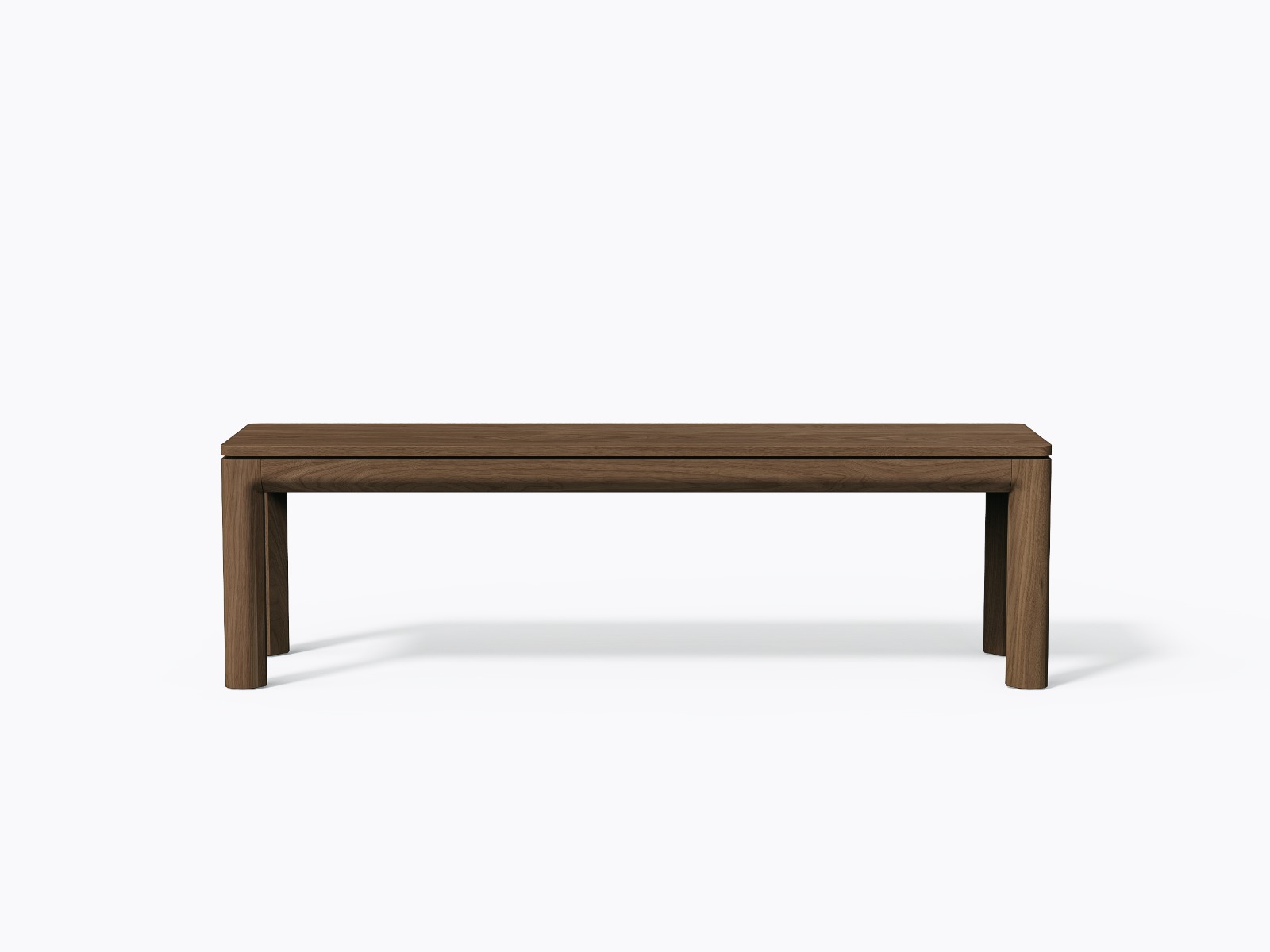 Banc Klein 60'' en noyer